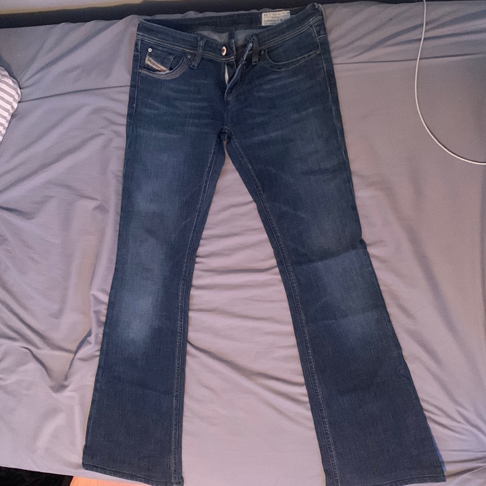 Diesel jeans, dark blue, w 25, l 34